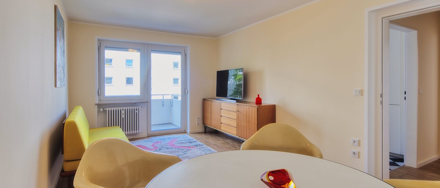 apartamento München Schwabing 03 zona de día  14493