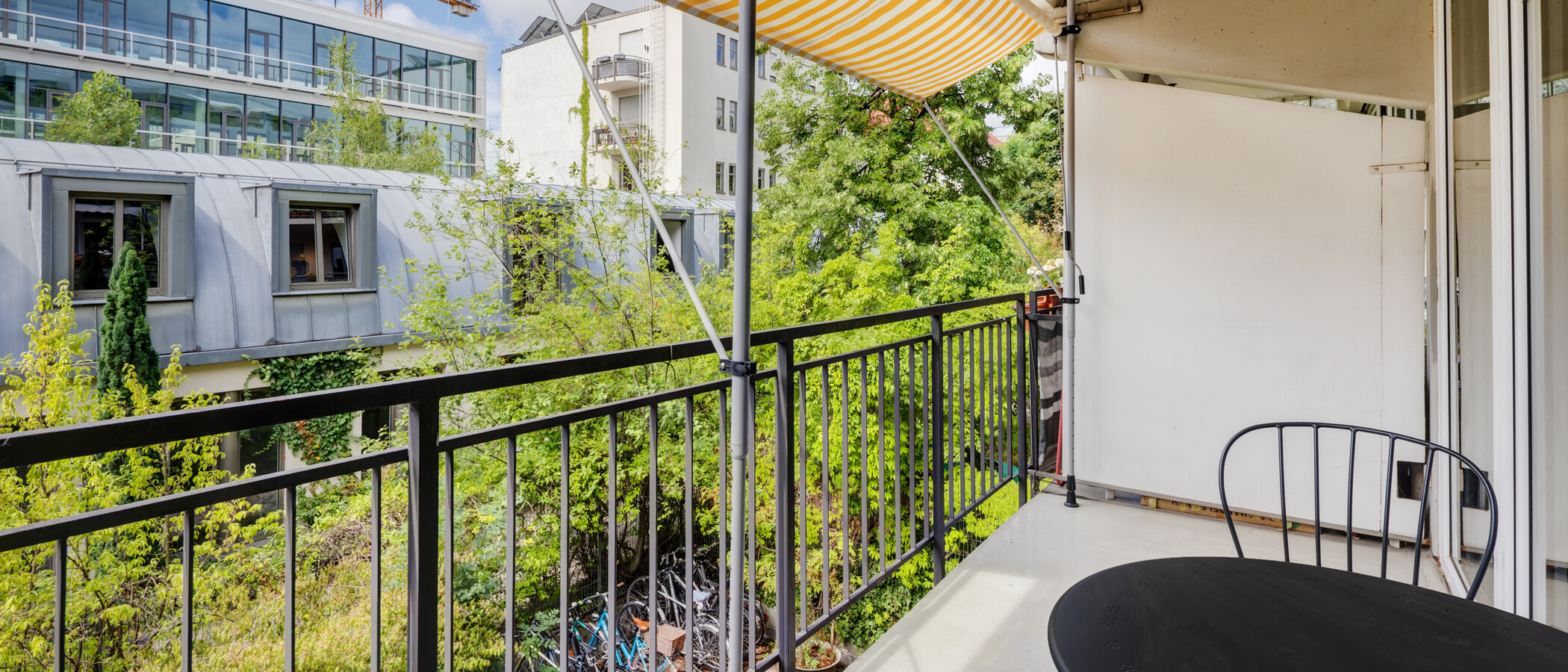 apartamento München Maxvorstadt 01 balcón 14504