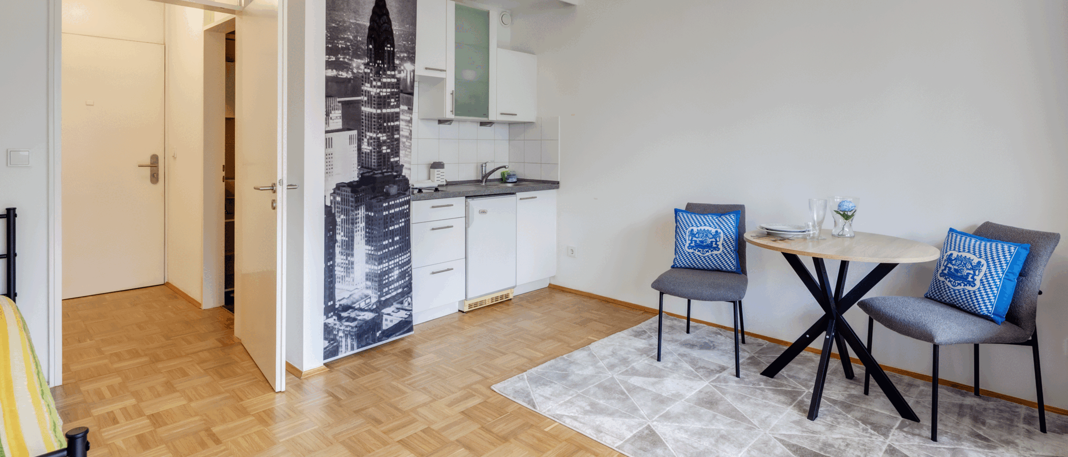 apartamento München Maxvorstadt 03 zona de día  14504