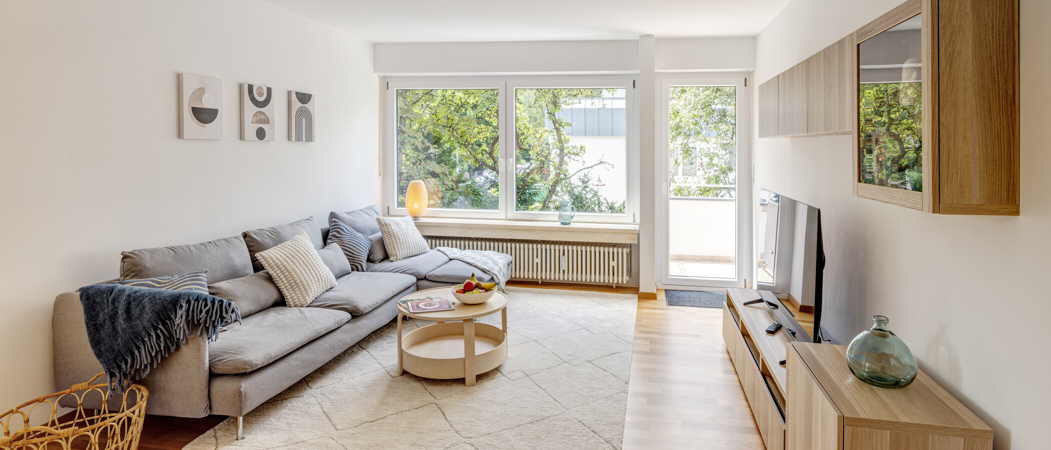 apartamento München Solln 01 zona de día  14509