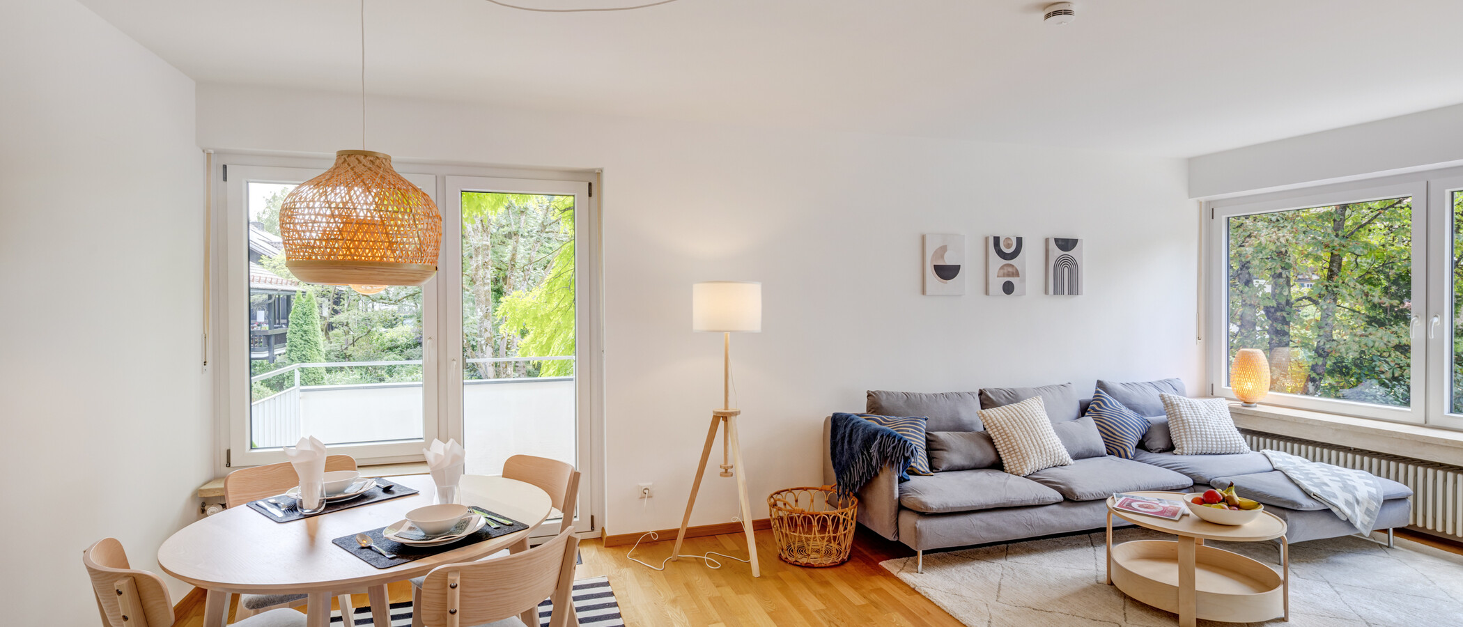 apartamento München Solln 02 zona de día  14509