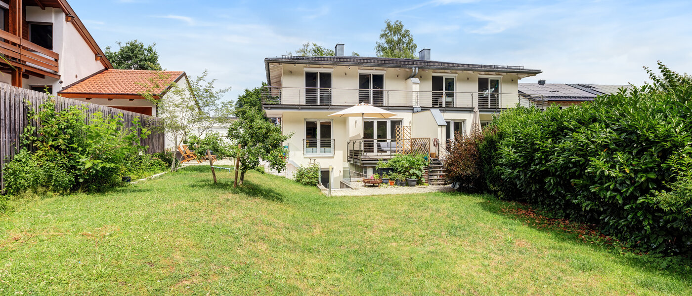 casa pareada Wörthsee 01 jardín 14511