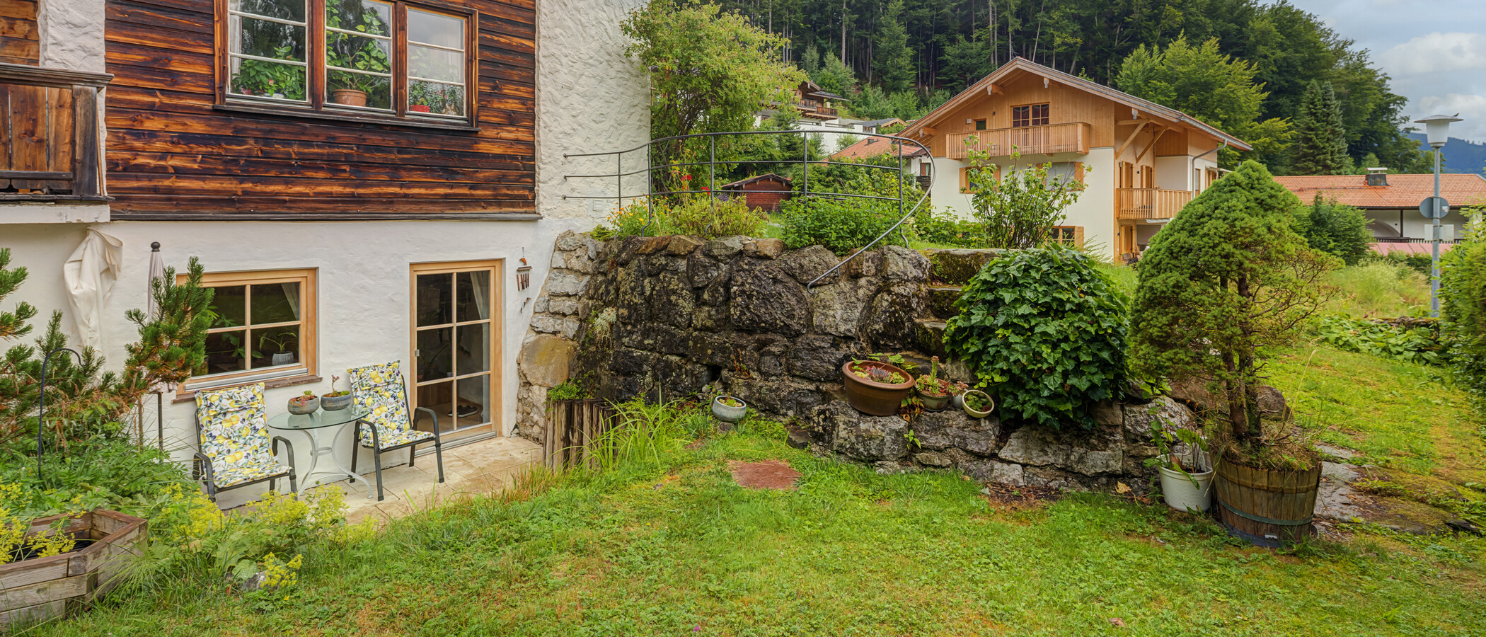 apartamento Bad Wiessee 01 jardín 14512