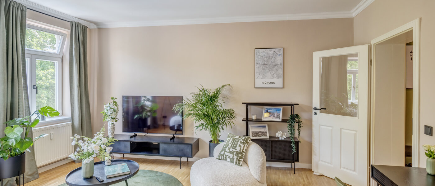 apartamento München Schwanthalerhöhe 02 zona de día  14516