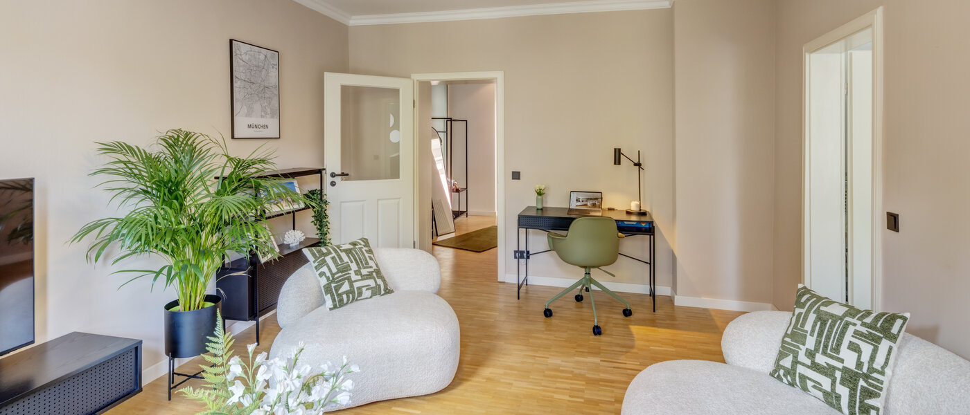 apartamento München Schwanthalerhöhe 03 zona de día  14516