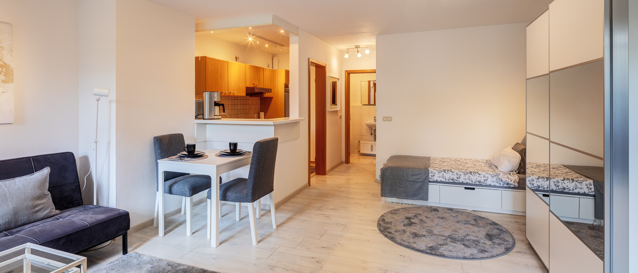 apartamento München Trudering 04 zona de día  14518