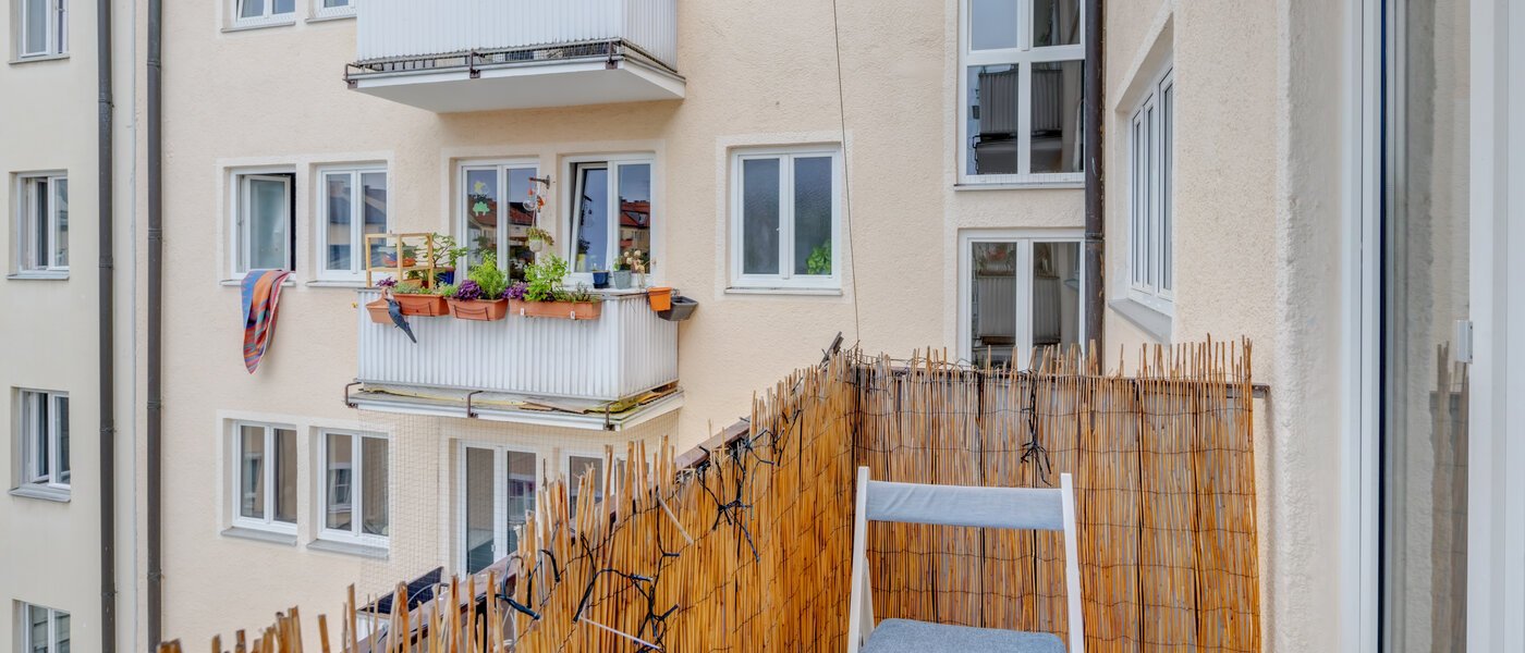 apartamento München Maxvorstadt - Museumsviertel 03 balcón 14520