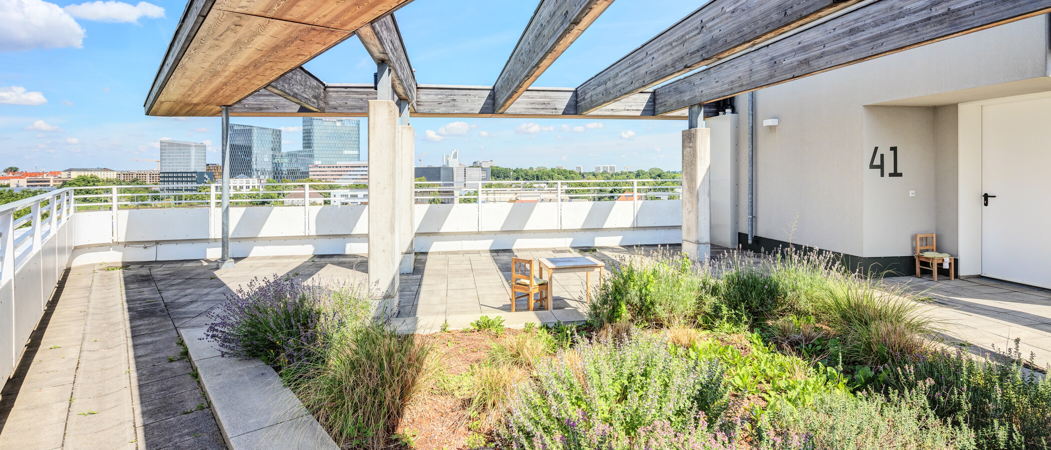 apartamento München Berg am Laim 02 patio común 14522