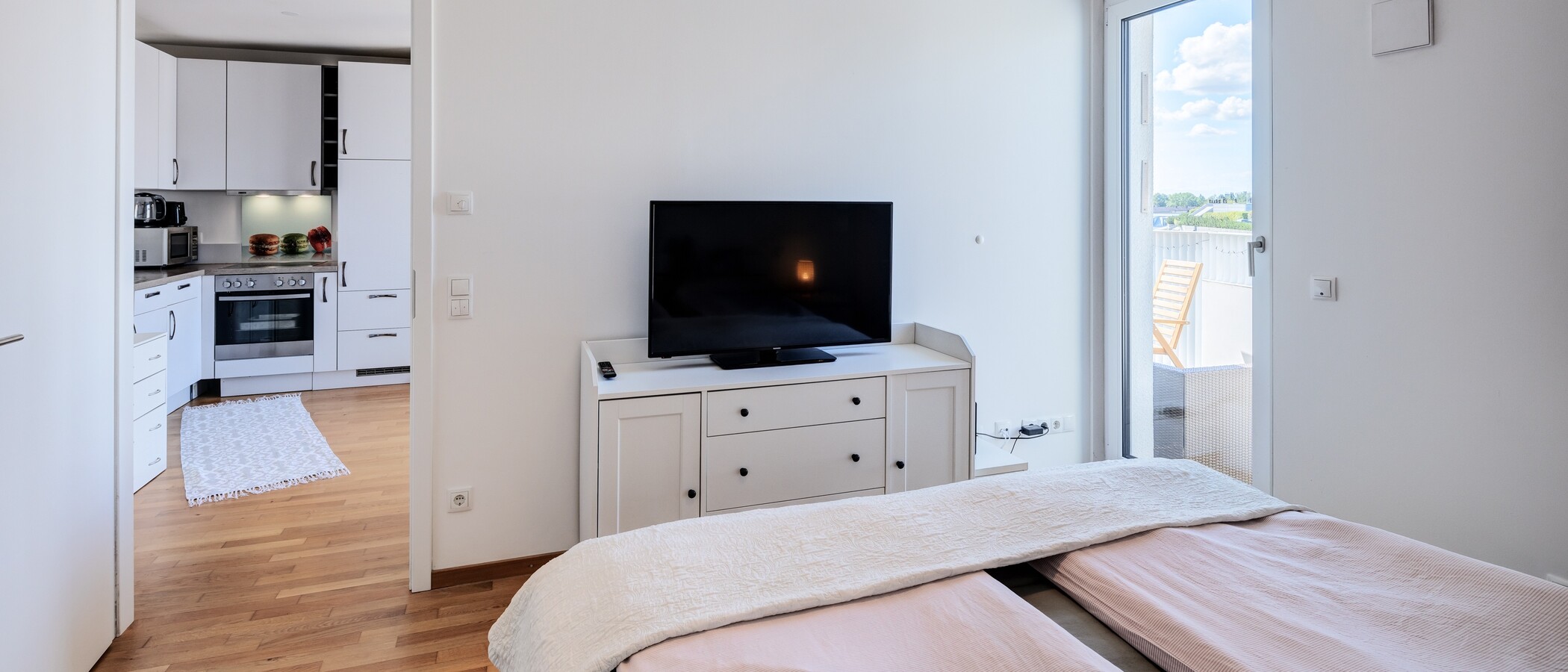 apartamento München Berg am Laim 02 dormitorio 14522