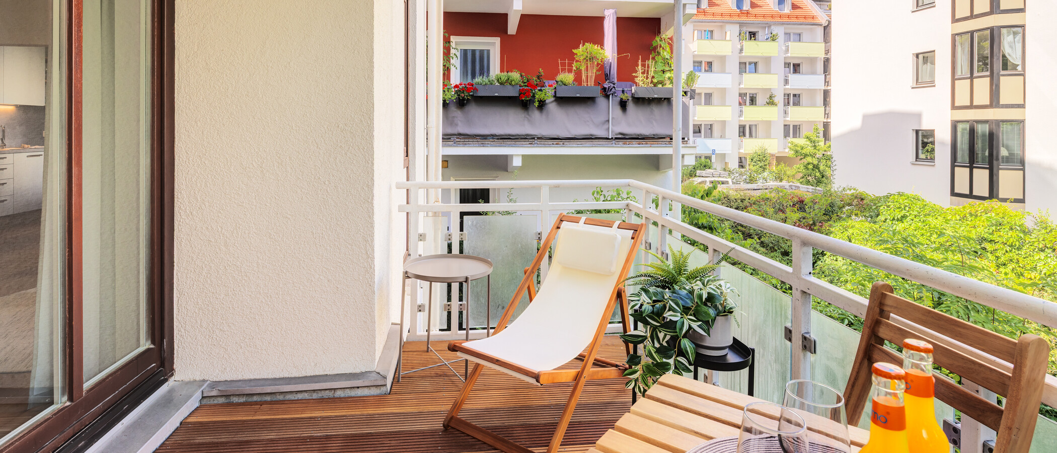 apartamento München Thalkirchen 03 balcón 14526