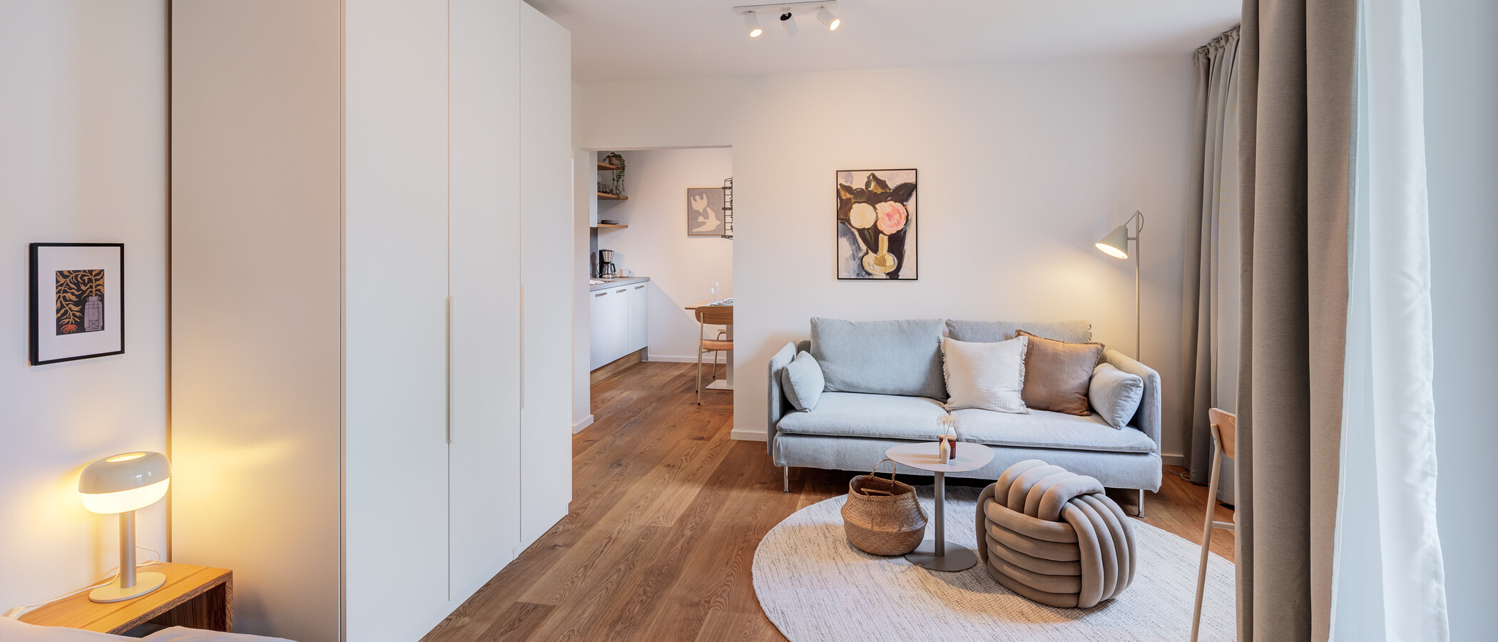 apartamento München Thalkirchen 05 zona de día  14526