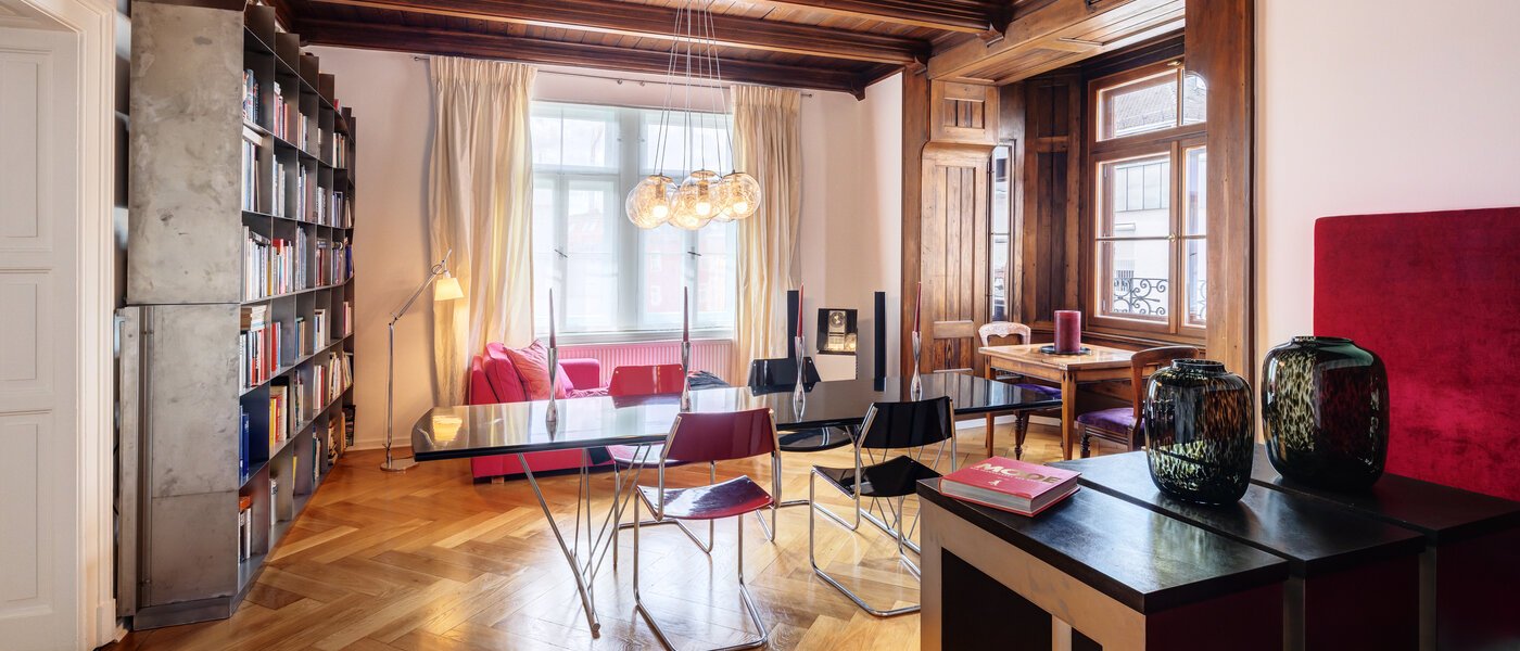 apartamento München Neuhausen 01 2. sala de estar 14528