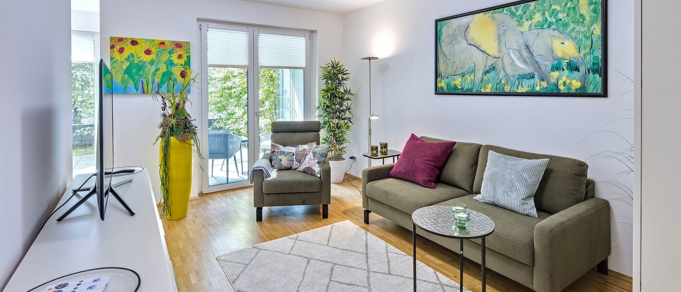 apartamento München Obergiesing 01 zona de día  14529