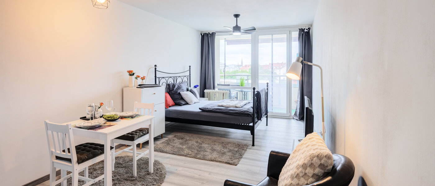 apartamento München Haidhausen 01 zona de día  14533