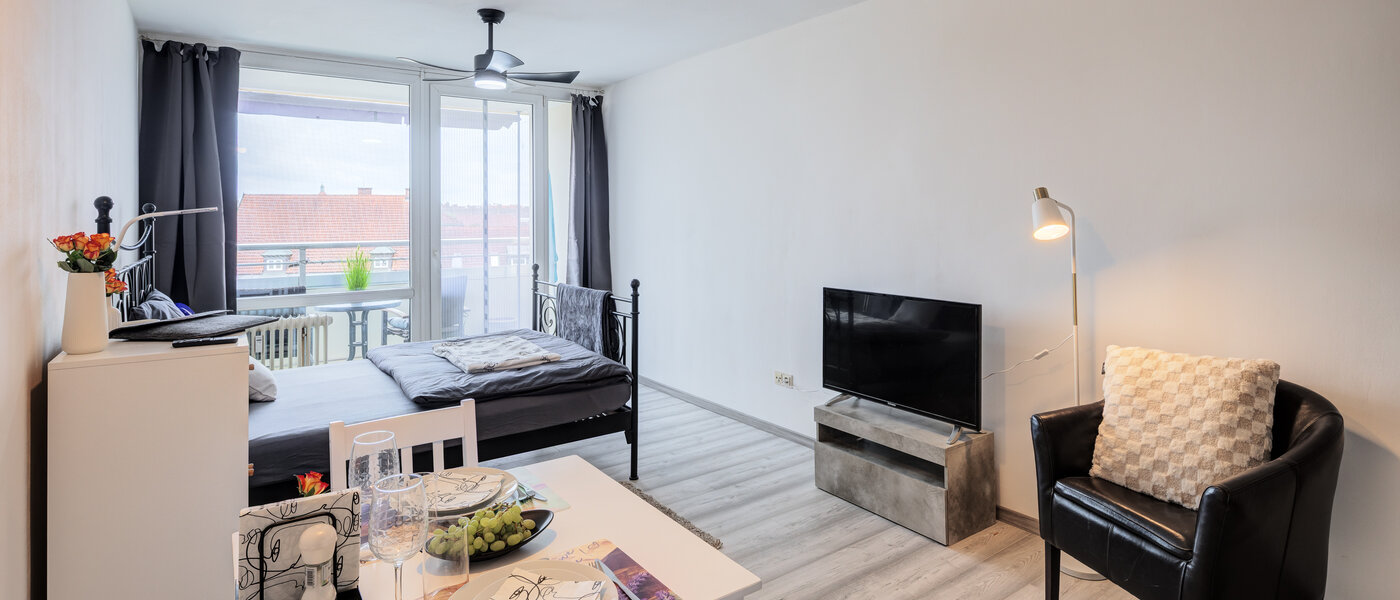apartamento München Haidhausen 02 zona de día  14533