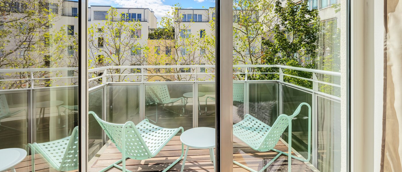 apartamento München Maxvorstadt 01 balcón 14537