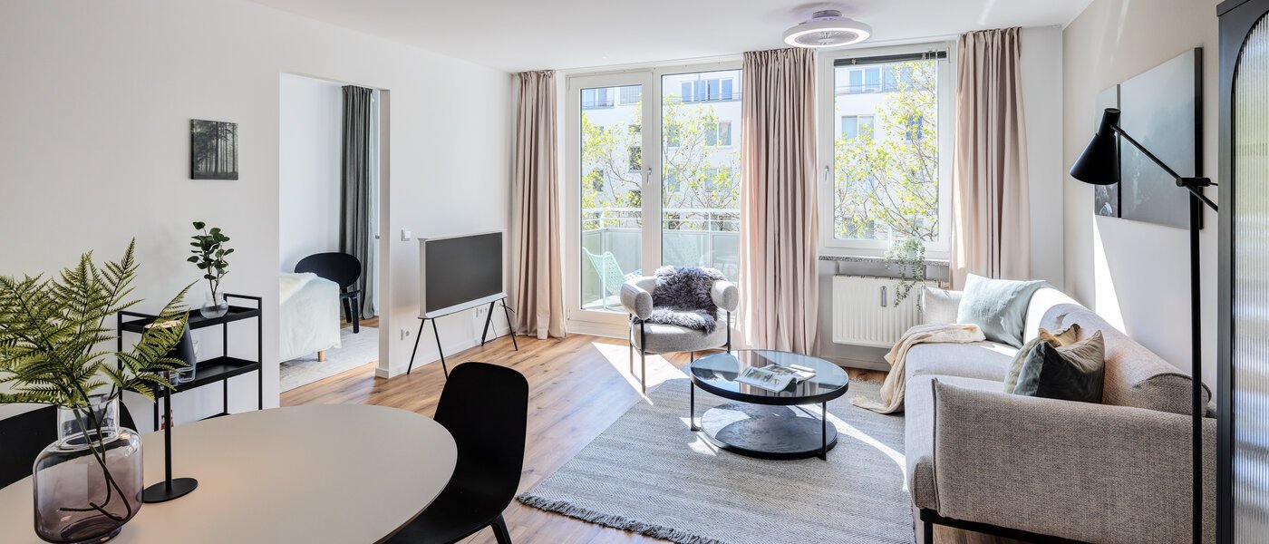 apartamento München Maxvorstadt 05 zona de día  14537