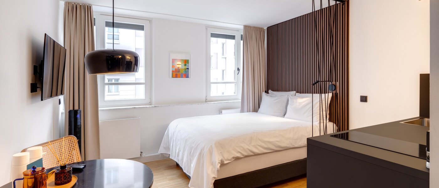 apartamento München Schwabing-West (rund um den Hohenzollernplatz) 01 zona de dormir 14544