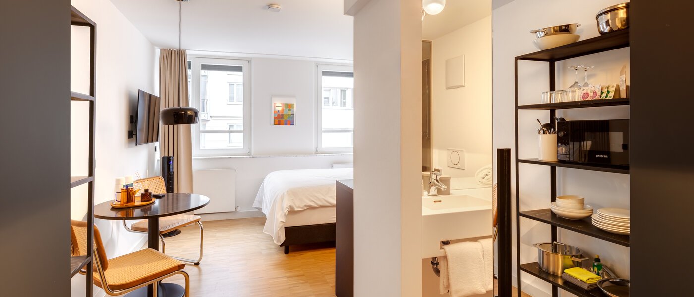 apartamento München Schwabing-West (rund um den Hohenzollernplatz) 01 zona de día  14544