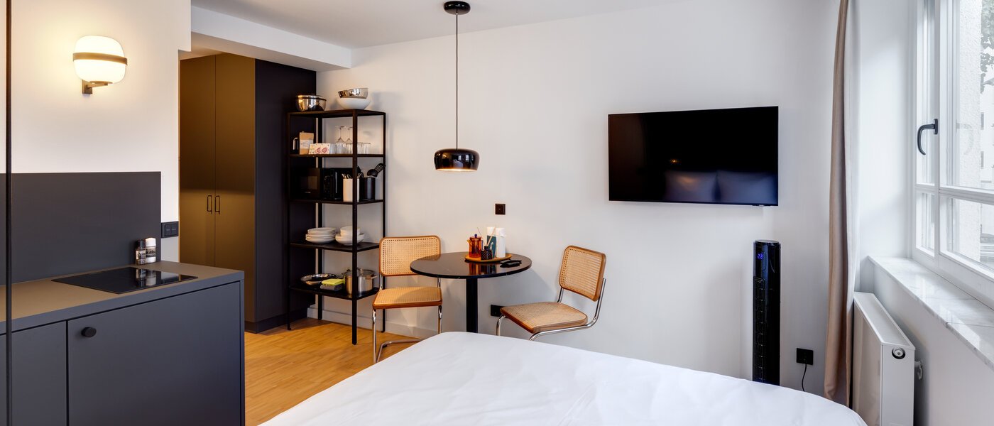 apartamento München Schwabing-West (rund um den Hohenzollernplatz) 03 zona de día  14544