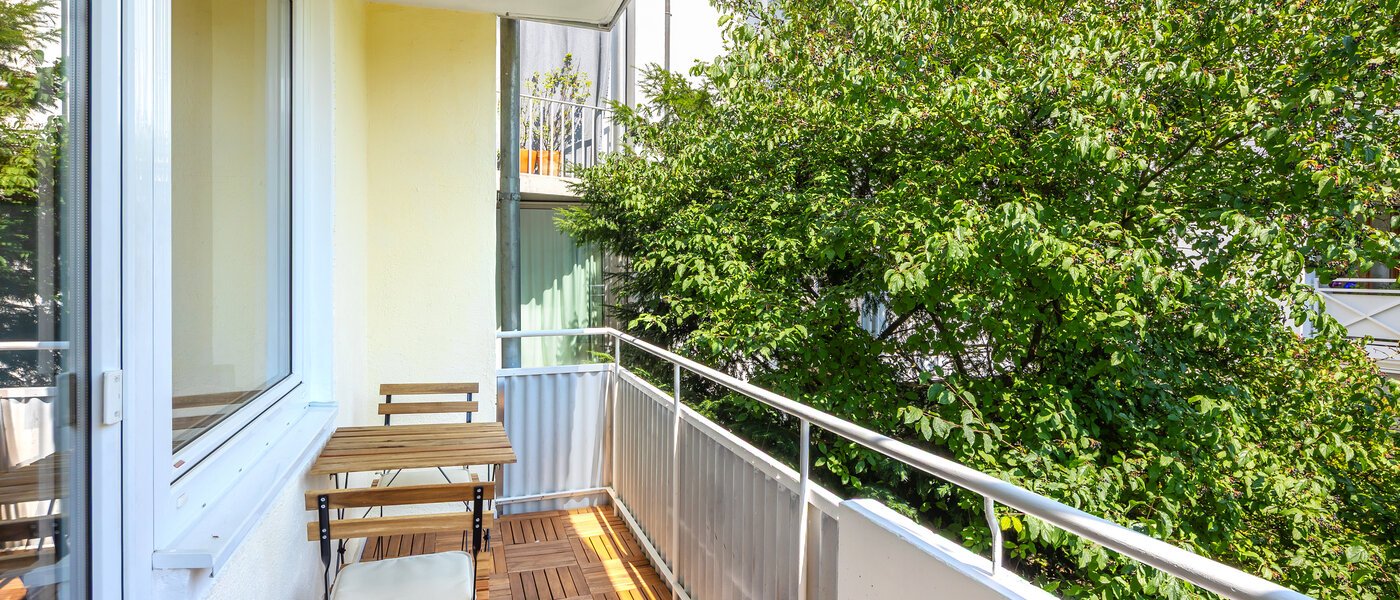 apartamento München Obergiesing 01 balcón 14546