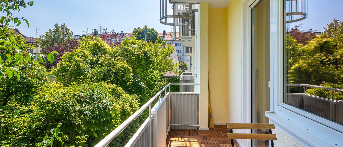 apartamento München Obergiesing 02 balcón 14546