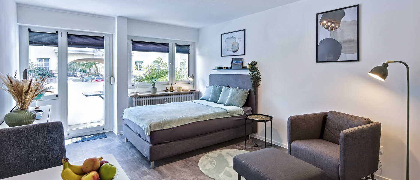 apartamento München Neuhausen 01 zona de día  14547