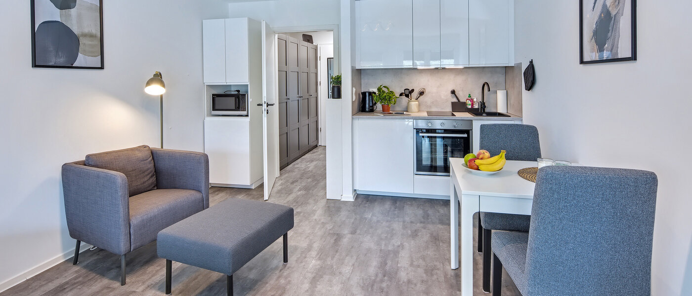 apartamento München Neuhausen 03 zona de día  14547