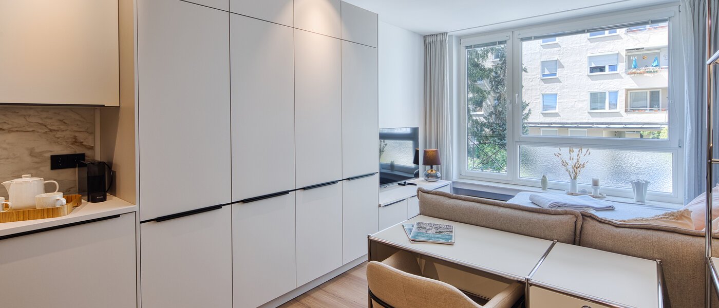 apartamento München Schwabing-West 02 zona de día  14552