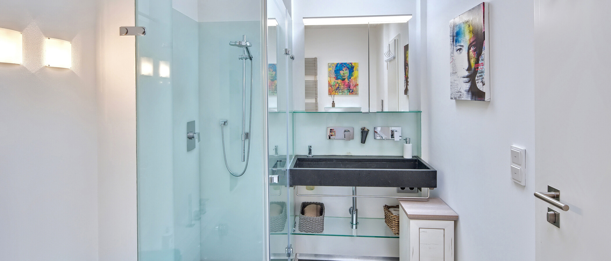 ático lujoso München Nymphenburg 01 baño 14553