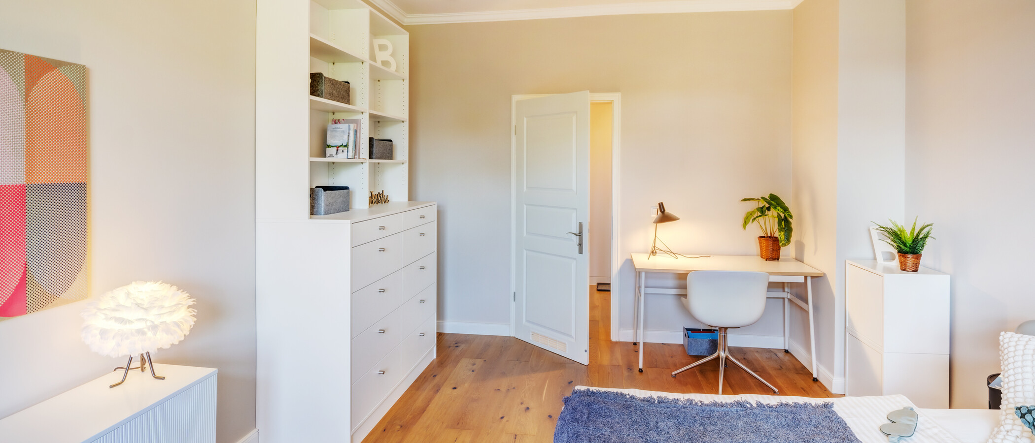 ático München Neuhausen 04 dormitorio 14555
