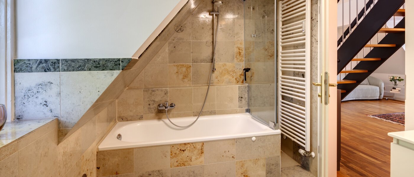 dúplex con galería München Ramersdorf 02 baño 14556