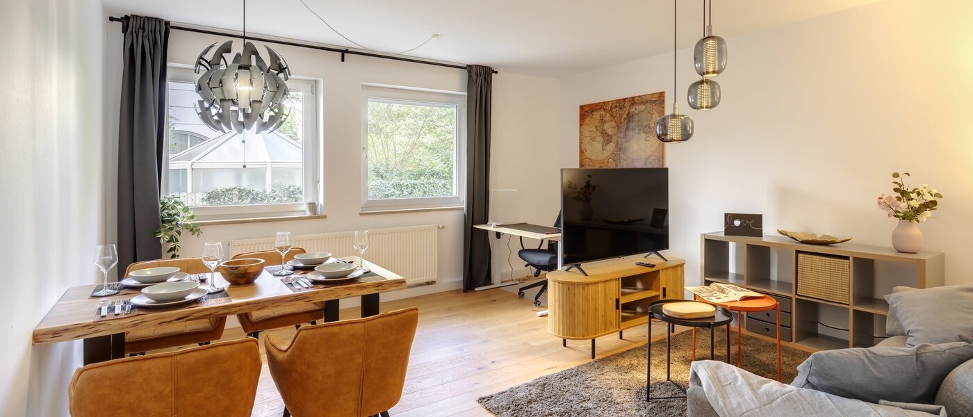 apartamento München Maxvorstadt 01 zona de día  14564