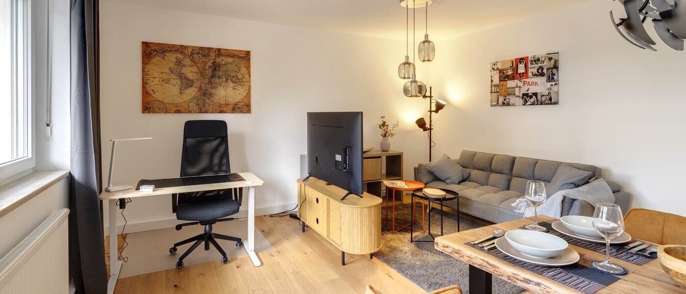 apartamento München Maxvorstadt 02 zona de día  14564