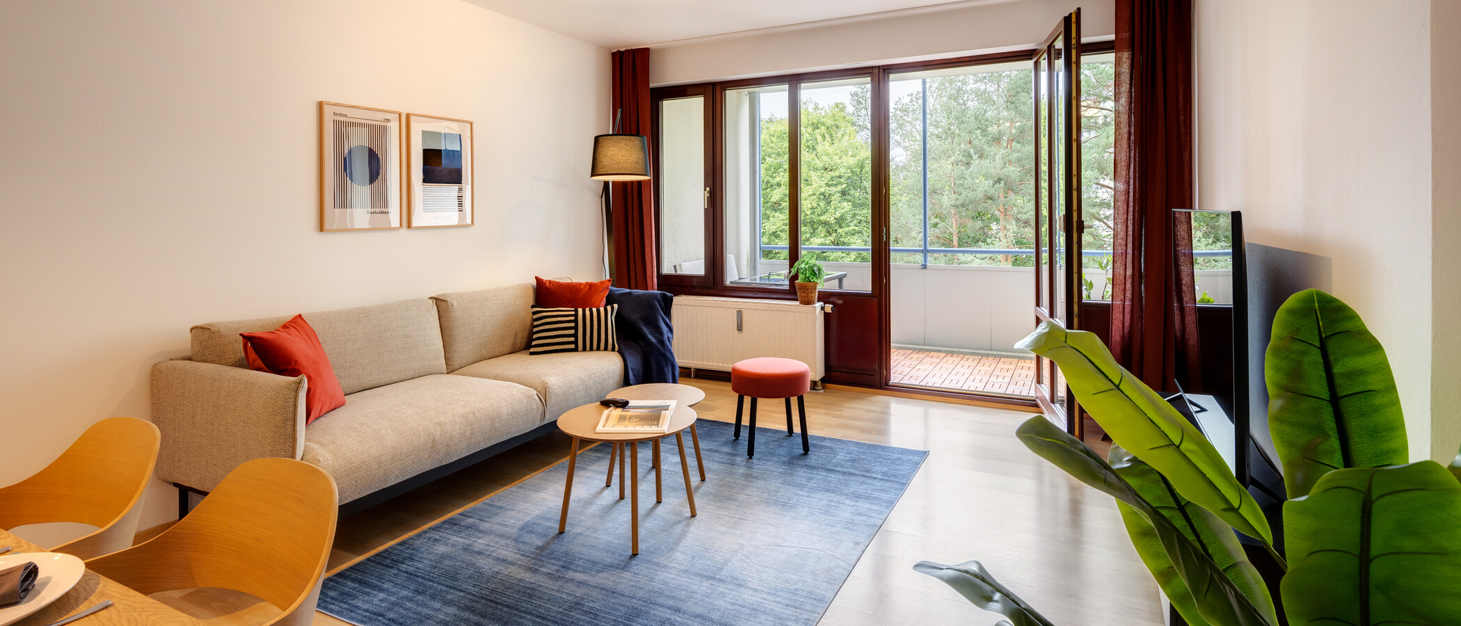 apartamento München Neuperlach 01 zona de día  14565