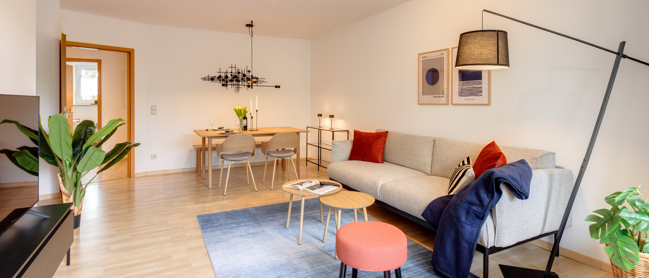 apartamento München Neuperlach 03 zona de día  14565