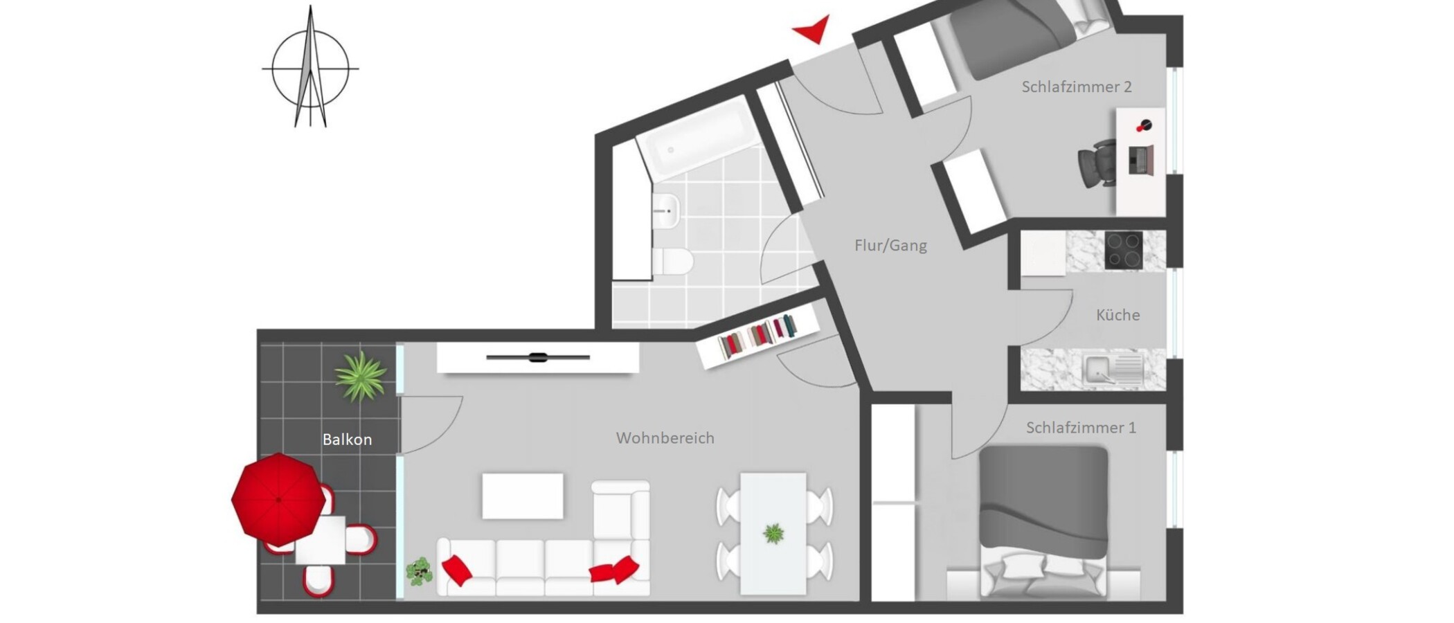 apartamento München Neuperlach 01 plano 14565