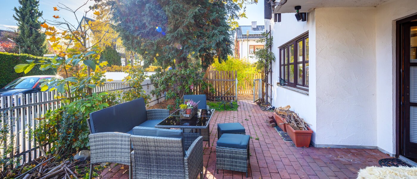 casa pareada München Obersendling 02 terraza 14567