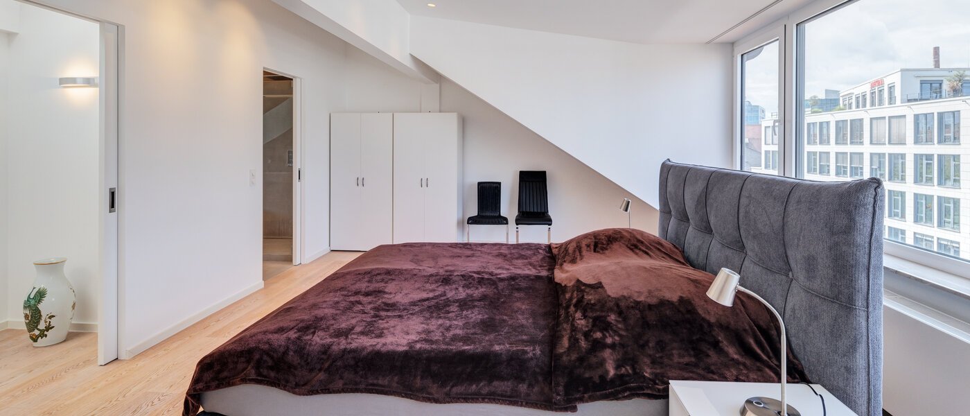 ático München Maxvorstadt 04 dormitorio 14568