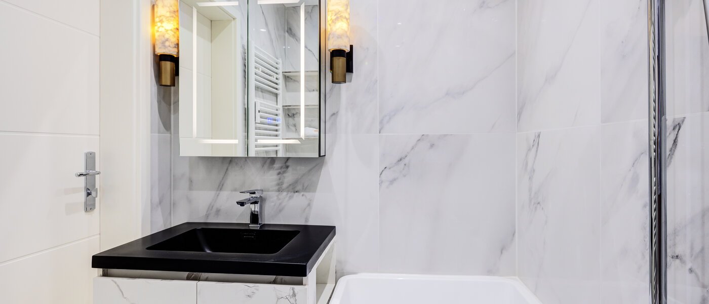 apartamento München Schwabing (rechts der Leopoldstraße) 01 baño 14569