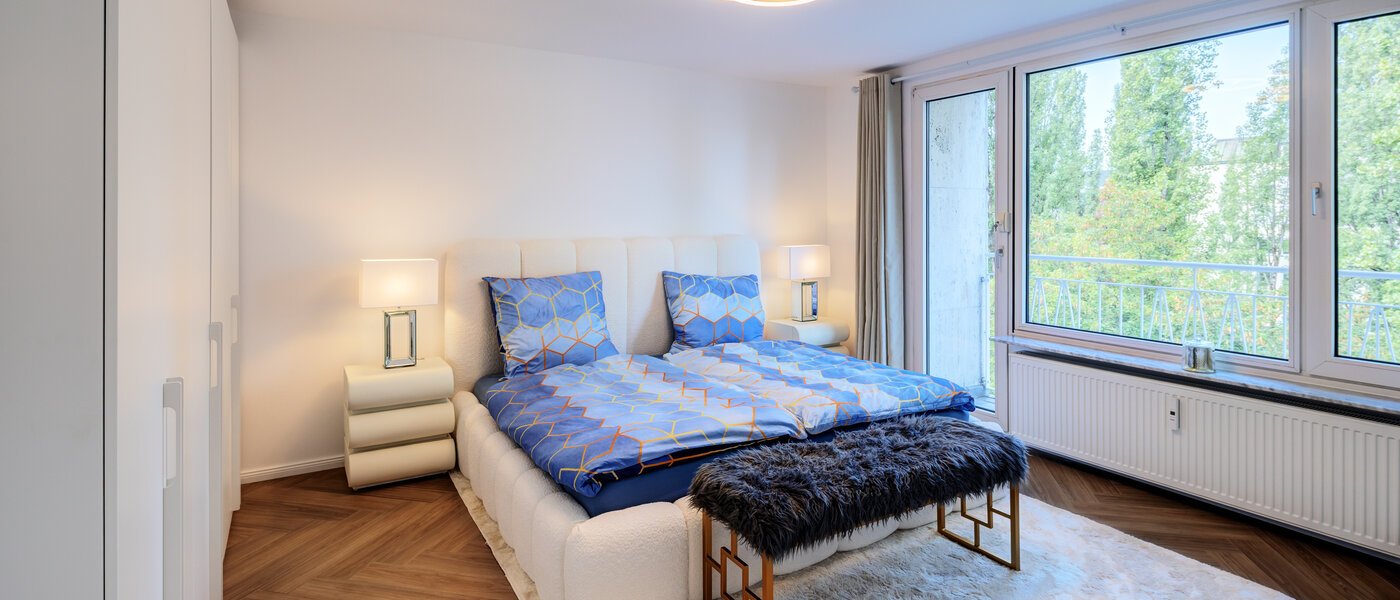 apartamento München Schwabing (rechts der Leopoldstraße) 01 dormitorio 14569