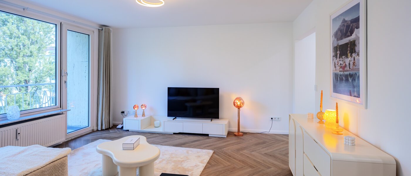 apartamento München Schwabing (rechts der Leopoldstraße) 03 zona de día  14569