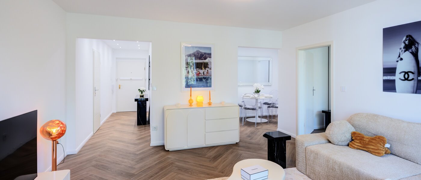 apartamento München Schwabing (rechts der Leopoldstraße) 04 zona de día  14569