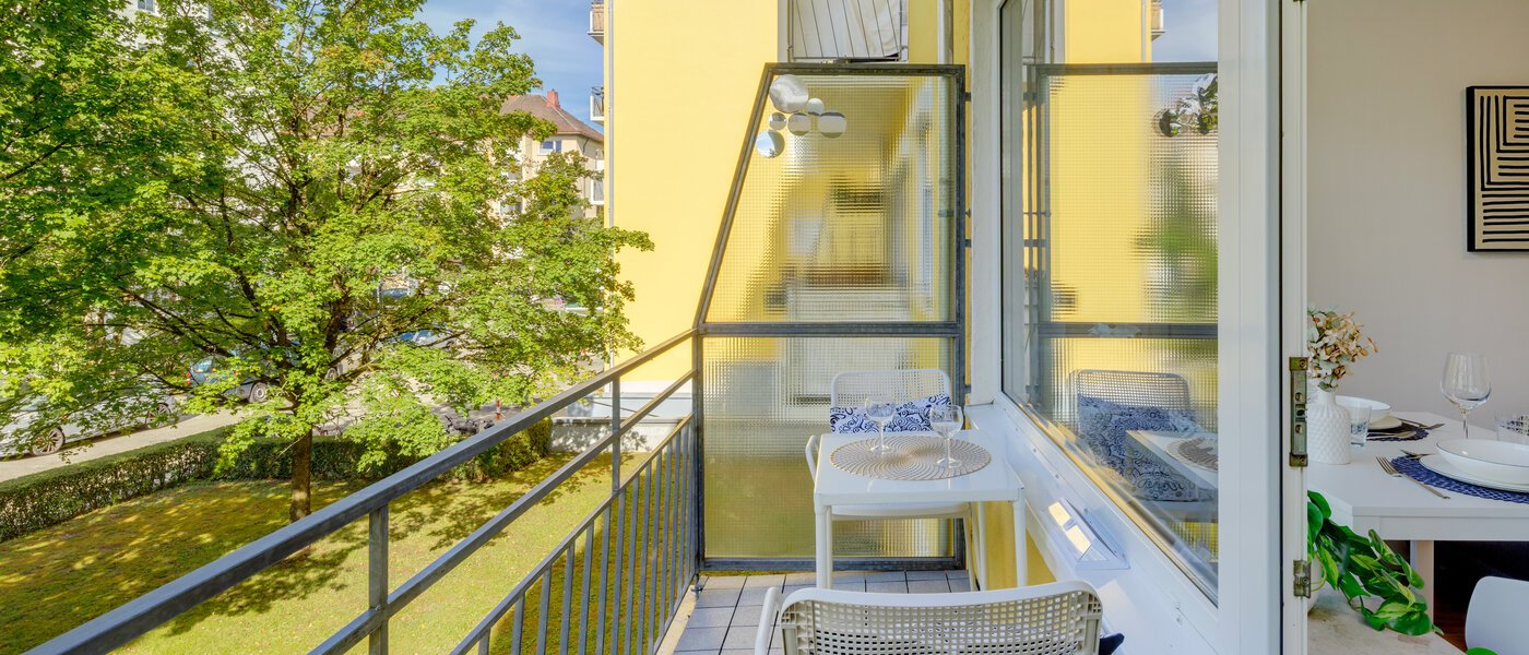 apartamento München Sendling-Westpark 01 balcón 14571
