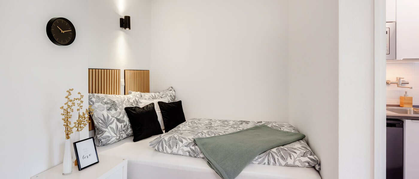 apartamento München Sendling-Westpark 01 zona de dormir 14571