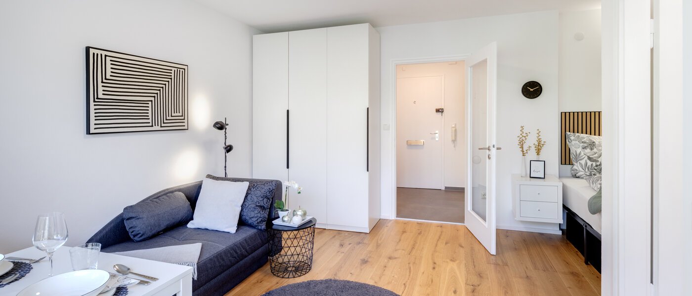 apartamento München Sendling-Westpark 03 zona de día  14571
