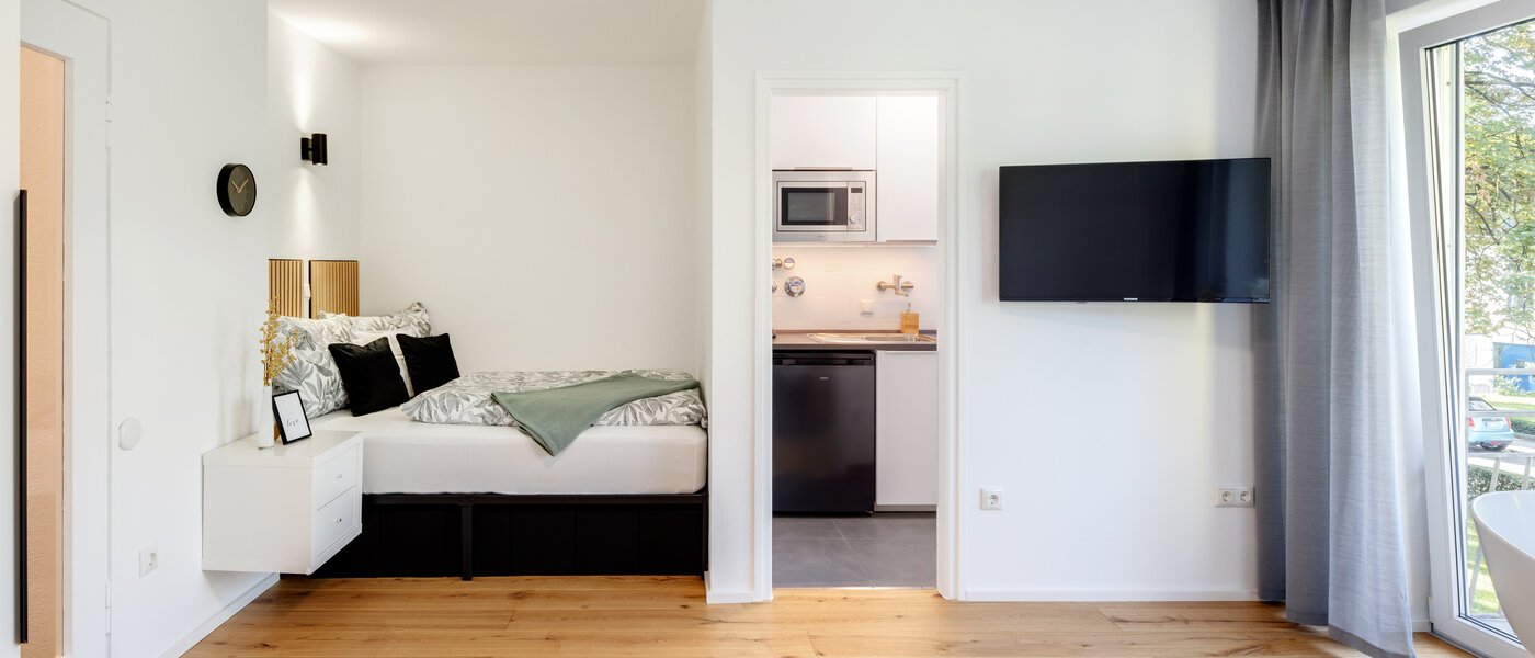 apartamento München Sendling-Westpark 04 zona de día  14571