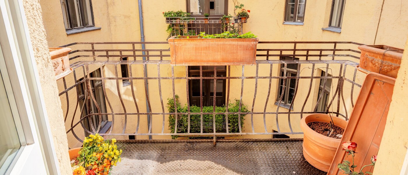 apartamento München Lehel 01 balcón 14572