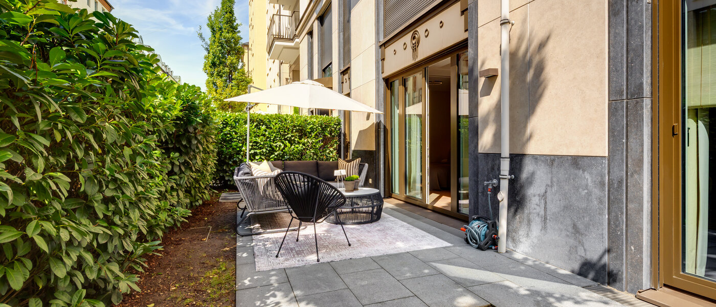 apartamento München Maxvorstadt - Museumsviertel 02 terraza 14574