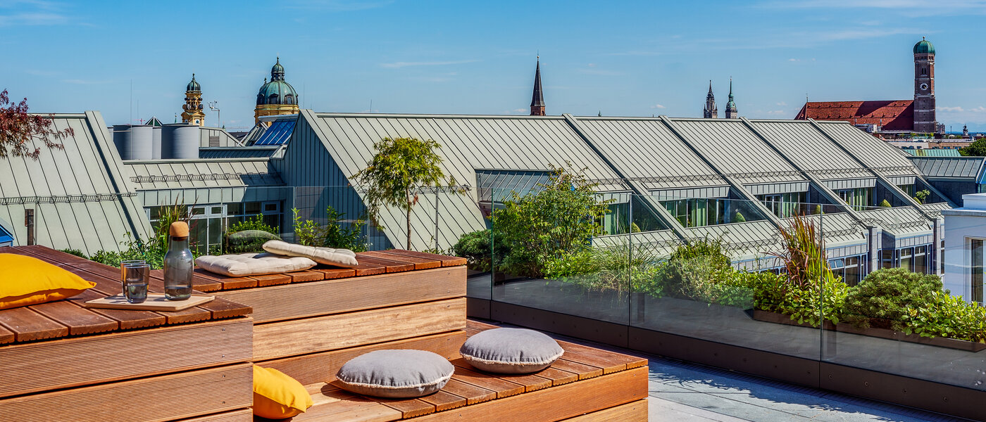 apartamento München Maxvorstadt - Museumsviertel 02 patio común 14574